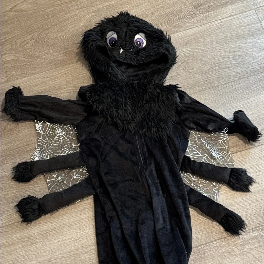 Rubie's Infant Black Furry Spider Costume 6-12 Month Halloween - Picture 4 of 9
